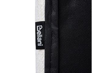 Seng med lagring Lagord - Off-white, Svart, 180x200 cm - Møbler - Senger - Sengeramme & sengestamme