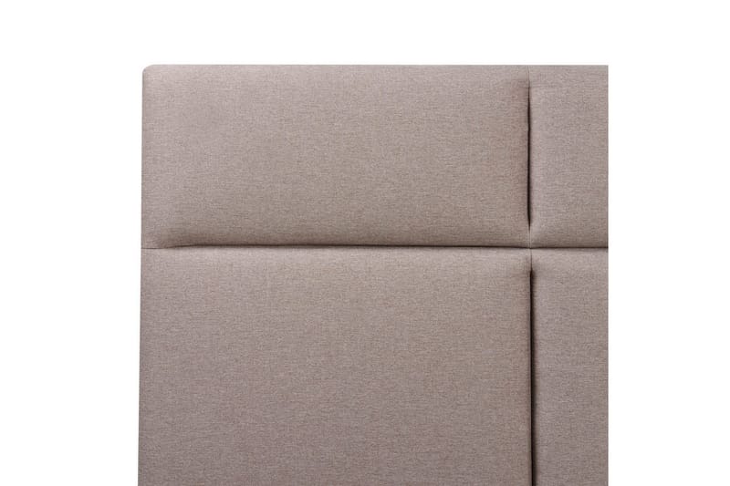 Seng med lagring Lagord - Taupe, svart, 180x200 cm - Møbler - Senger - Sengeramme & sengestamme