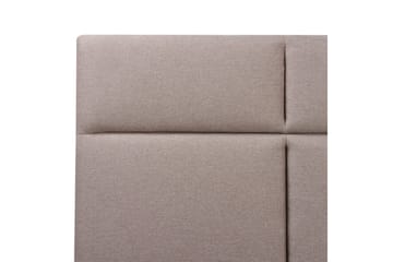 Seng med lagring Lagord - Taupe, svart, 180x200 cm - Møbler - Senger - Sengeramme & sengestamme