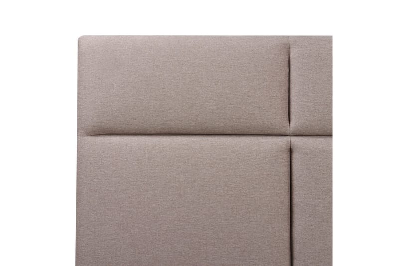 Seng med lagring Lagord - Taupe, svart, 180x200 cm - Møbler - Senger - Sengeramme & sengestamme