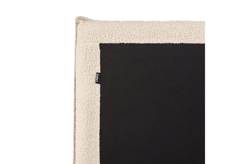 Seng med lagring Lavaur - Beige/Bouclé, 180x200 cm - Møbler - Senger - Sengeramme & sengestamme