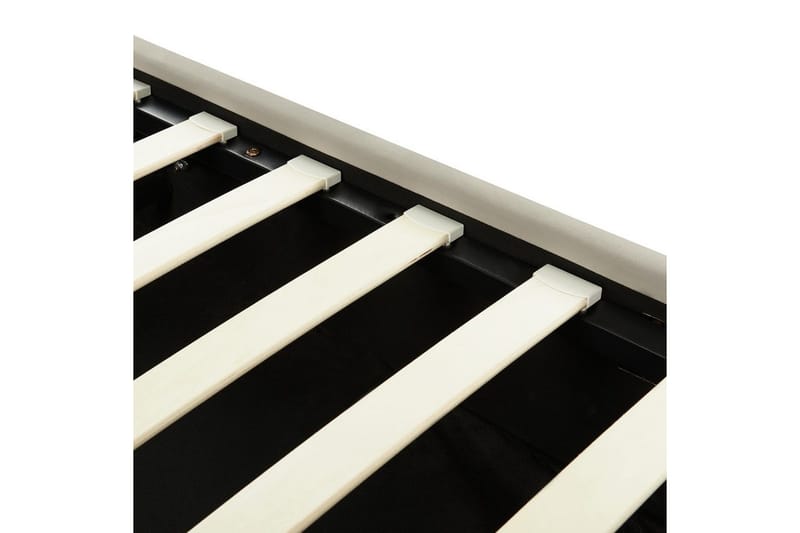 Seng med lagring Lavaur - Taupe/Fløyel, 180x200 cm - Møbler - Senger - Sengeramme & sengestamme