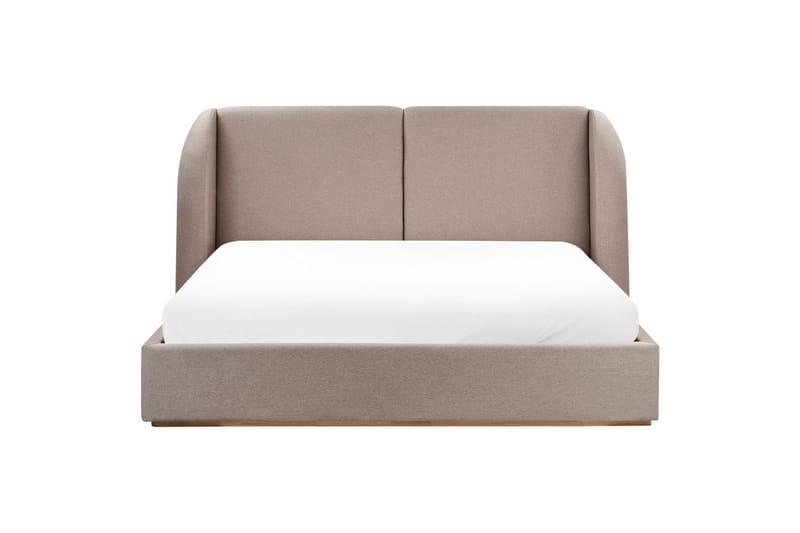 Seng med lagring Monestier - Beige, 180x200 cm - Møbler - Senger - Sengeramme & sengestamme