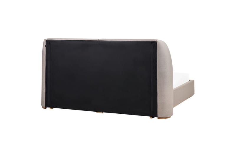 Seng med lagring Monestier - Beige, 180x200 cm - Møbler - Senger - Sengeramme & sengestamme