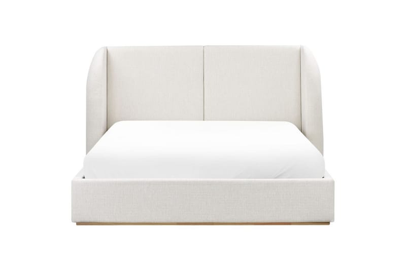 Seng med lagring Monestier - Hvit, 160x200 cm - Møbler - Senger - Sengeramme & sengestamme