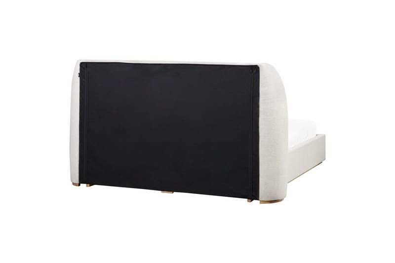 Seng med lagring Monestier - Hvit, 160x200 cm - Møbler - Senger - Sengeramme & sengestamme