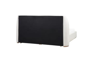 Seng med lagring Monestier - Hvit, 180x200 cm - Møbler - Senger - Sengeramme & sengestamme