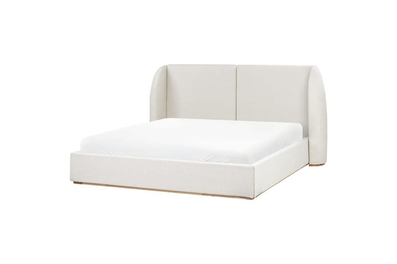 Seng med lagring Monestier - Hvit, 180x200 cm - Møbler - Senger - Sengeramme & sengestamme