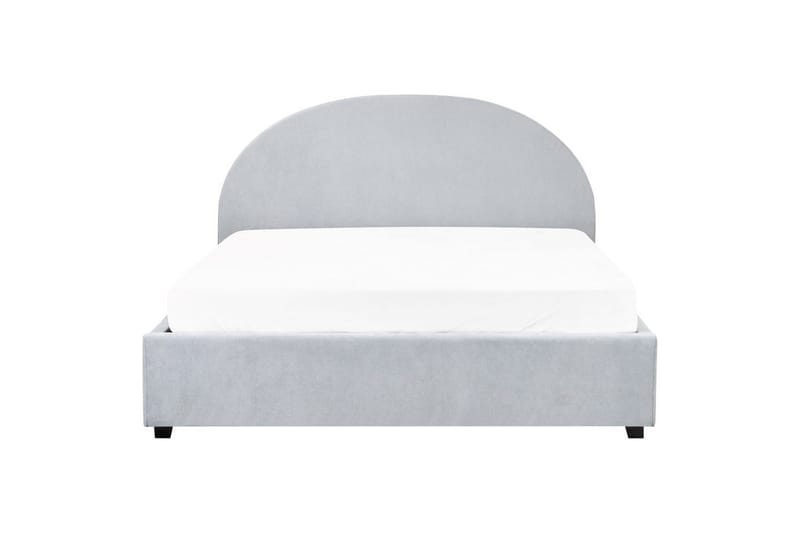 Seng med lagring Vaucluse - Lys blå/Polyester, Lyseblå/Polyester, 160x200 cm - Møbler - Senger - Sengeramme & sengestamme