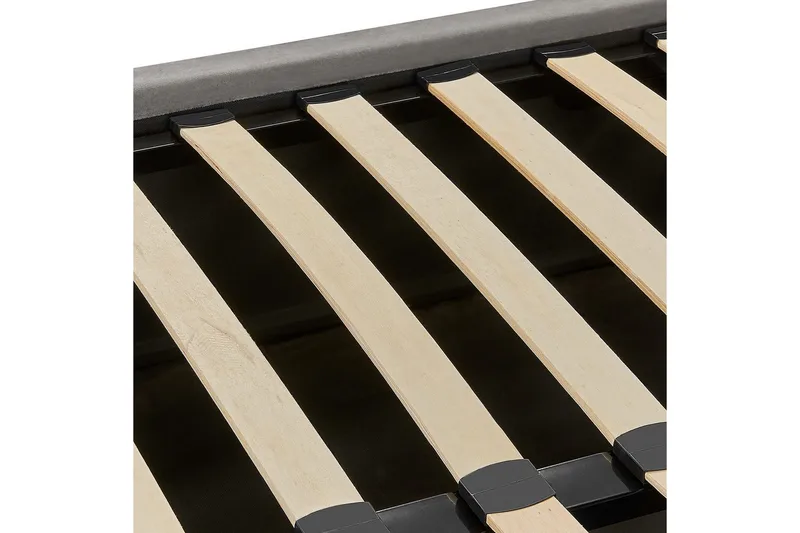 Seng med lagring Vion - Grå, 140x200 cm - Møbler - Senger - Sengeramme & sengestamme