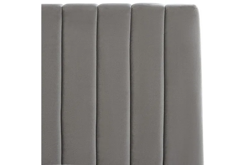 Seng med lagring Vion - Grå, 140x200 cm - Møbler - Senger - Sengeramme & sengestamme