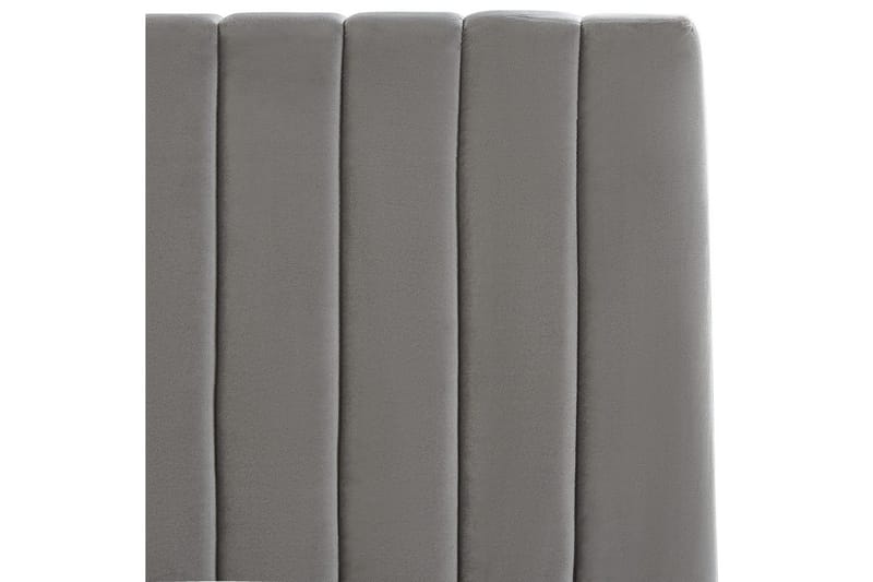 Seng med lagring Vion - Grå, 160x200 cm - Møbler - Senger - Sengeramme & sengestamme