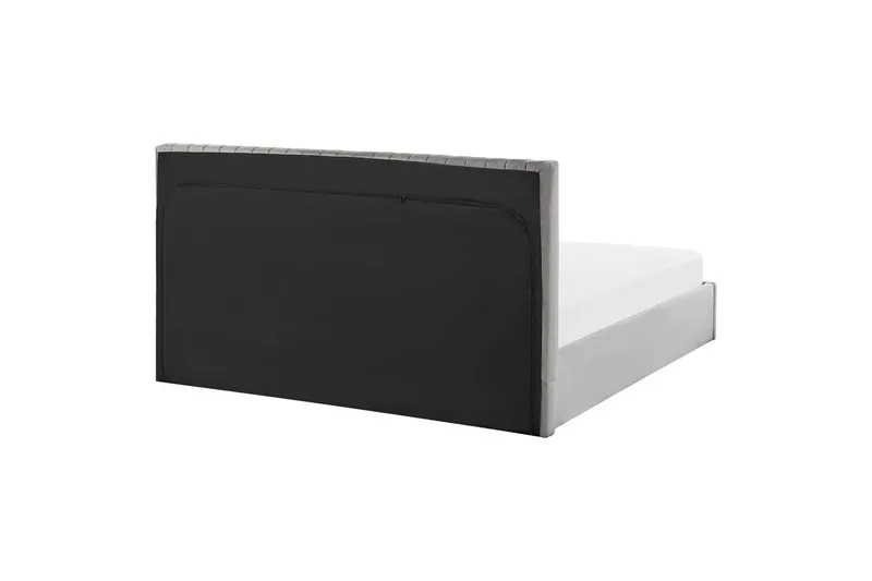 Seng med lagring Vion - Grå, 180x200 cm - Møbler - Senger - Sengeramme & sengestamme