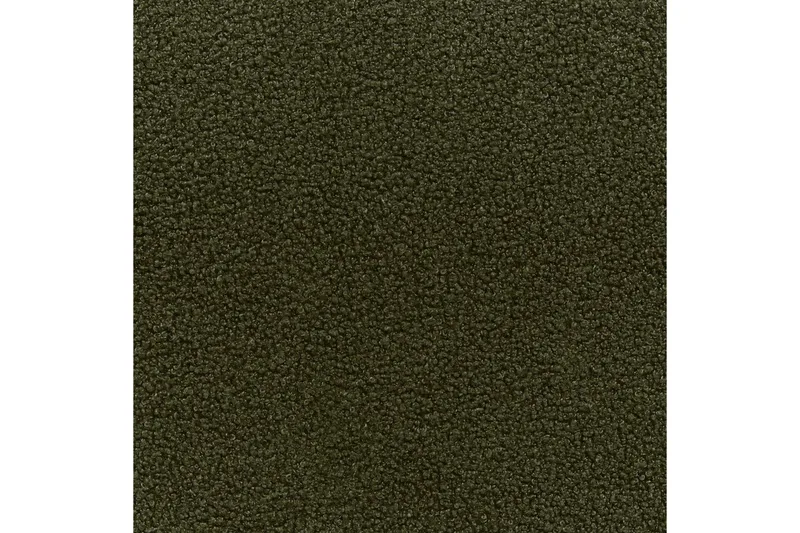 Seng med lamellbunn Linards - Grønn/Bouclé, 160x200 cm - Møbler - Senger - Sengeramme & sengestamme