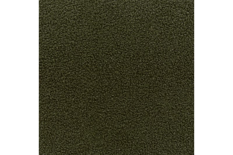 Seng med lamellbunn Linards - Grønn/Bouclé, 160x200 cm - Møbler - Senger - Sengeramme & sengestamme