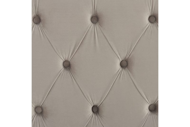 Seng med lamellbunn Lubbon - Lysegrå, Sølv, Lys gr å, sølv, 180x200 cm - Møbler - Senger - Sengeramme & sengestamme