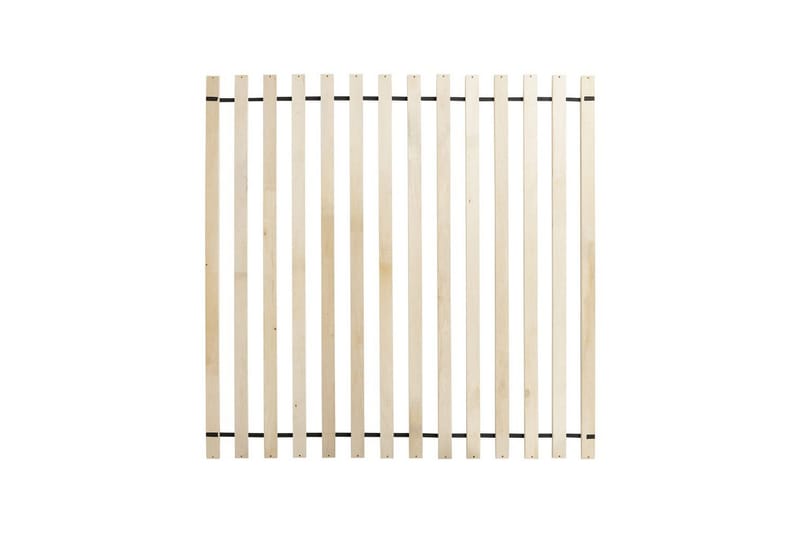 Seng med lamellbunn Lubbon - Lysegrå, Sølv, Lys grå, sølv, 180x200 cm - Møbler - Senger - Sengeramme & sengestamme