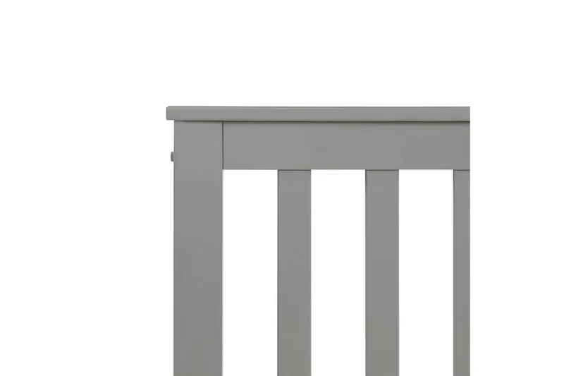 Seng med lamellbunn Mayenne - Grå, 140x200 cm - Møbler - Senger - Sengeramme & sengestamme