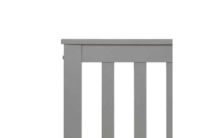 Seng med lamellbunn Mayenne - Grå, 160x200 cm - Møbler - Senger - Sengeramme & sengestamme