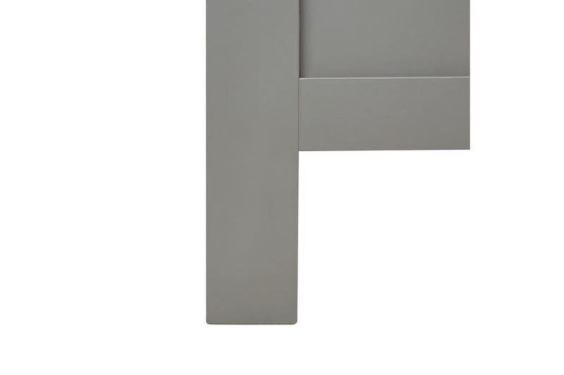 Seng med lamellbunn Mayenne - Grå, 160x200 cm - Møbler - Senger - Sengeramme & sengestamme