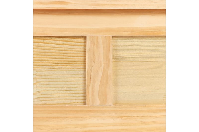 Seng med lamellbunn Mayenne - Lyst tre, 140x200 cm - Møbler - Senger - Sengeramme & sengestamme