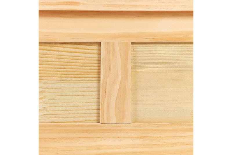 Seng med lamellbunn Mayenne - Lyst tre, 180x200 cm - Møbler - Senger - Sengeramme & sengestamme