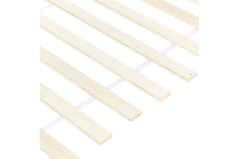 Seng med lamellbunn Mayenne - Mørkt tre, 140x200 cm - Møbler - Senger - Sengeramme & sengestamme