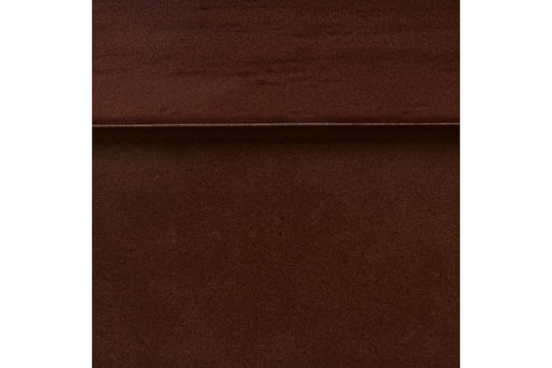 Seng med lamellbunn Mayenne - Mørkt tre, 140x200 cm - Møbler - Senger - Sengeramme & sengestamme