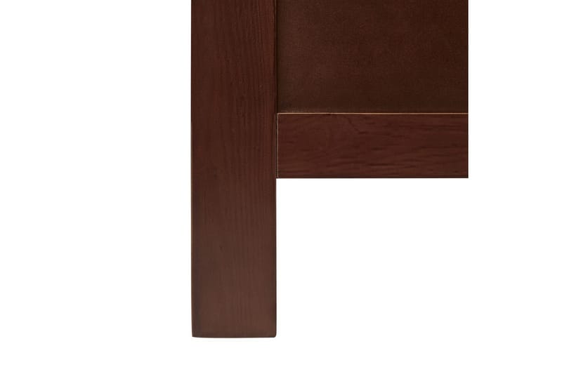 Seng med lamellbunn Mayenne - Mørkt tre, 180x200 cm - Møbler - Senger - Sengeramme & sengestamme