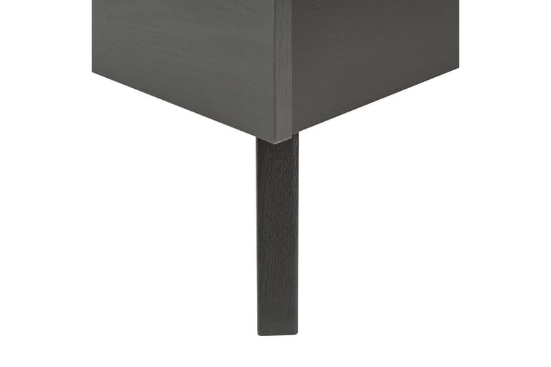 Seng med lamellbunn Monpazier - Svart, lyst tre, 140x200 cm - Møbler - Senger - Sengeramme & sengestamme