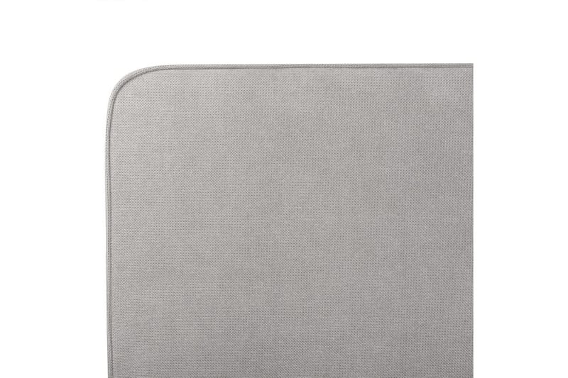 Seng med lamellbunn Valognes - Grå, svart, 160x200 cm - Møbler - Senger - Sengeramme & sengestamme