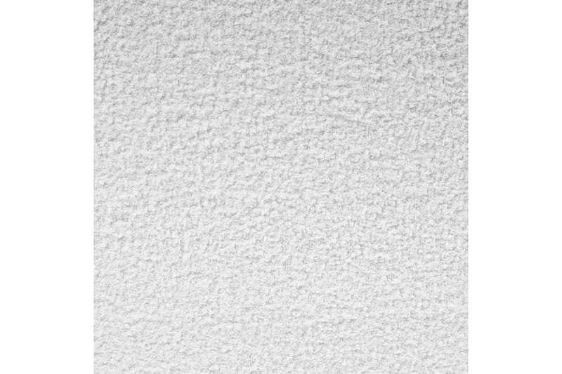 Seng med lamellbunn Valognes - Hvit, Svart, 180x200 cm - Møbler - Senger - Sengeramme & sengestamme