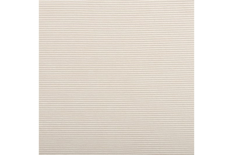 Seng med lamellbunn Valognes - Lysebeige, svart, Lys beige, svart, 180x200 cm - Møbler - Senger - Sengeramme & sengestamme