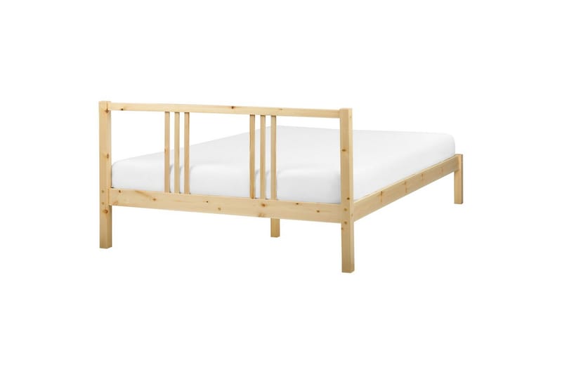 Seng med lamellbunn Vannes - 140x200 cm - Møbler - Senger - Sengeramme & sengestamme