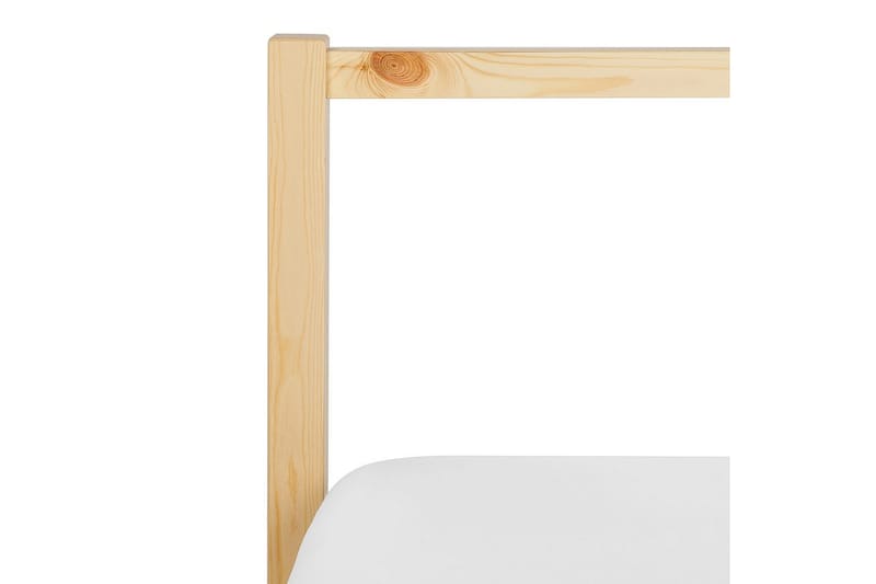 Seng med lamellbunn Vannes - 90x200 cm - Møbler - Senger - Sengeramme & sengestamme