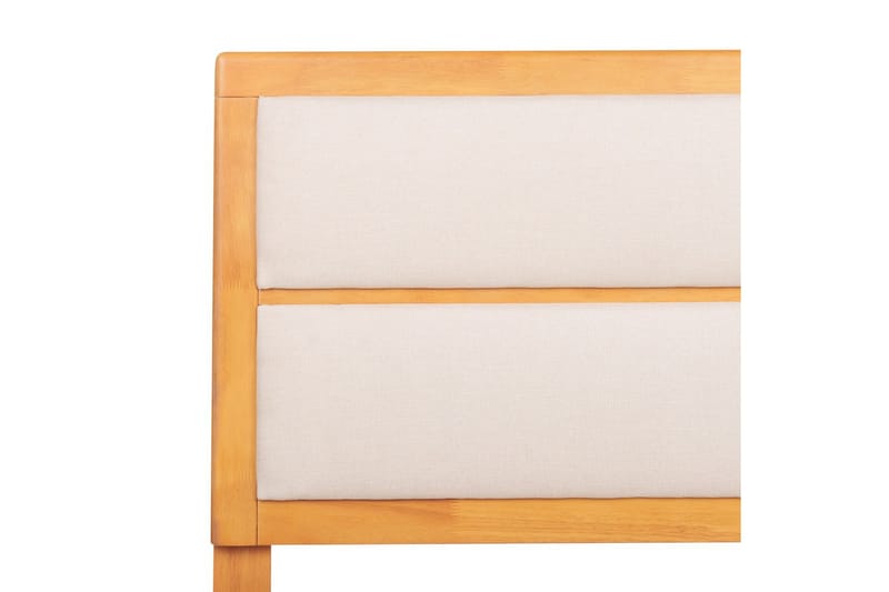 Seng med lamellbunn Poissy - Lyst tre, beige, 160x200 cm - Møbler - Senger - Sengeramme & sengestamme