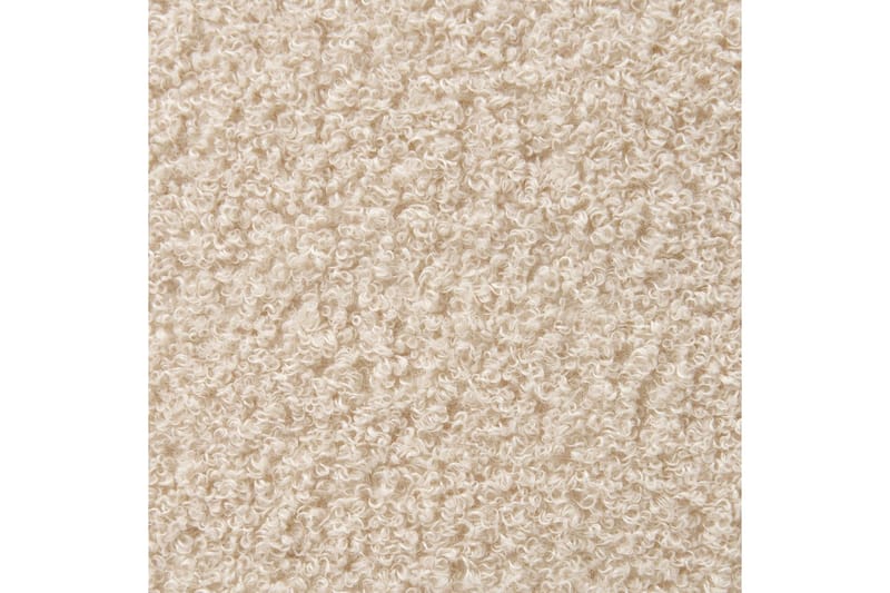 Seng med lamellramme Ambillou - Beige, svart, 140x200 cm - Møbler - Senger - Sengeramme & sengestamme