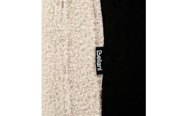 Seng med lamellramme Ambillou - Beige, svart, 180x200 cm - Møbler - Senger - Sengeramme & sengestamme