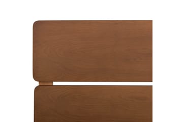 Seng med lamellramme Boisset - Brun/Gummitre, 180x200 cm - Møbler - Senger - Sengeramme & sengestamme