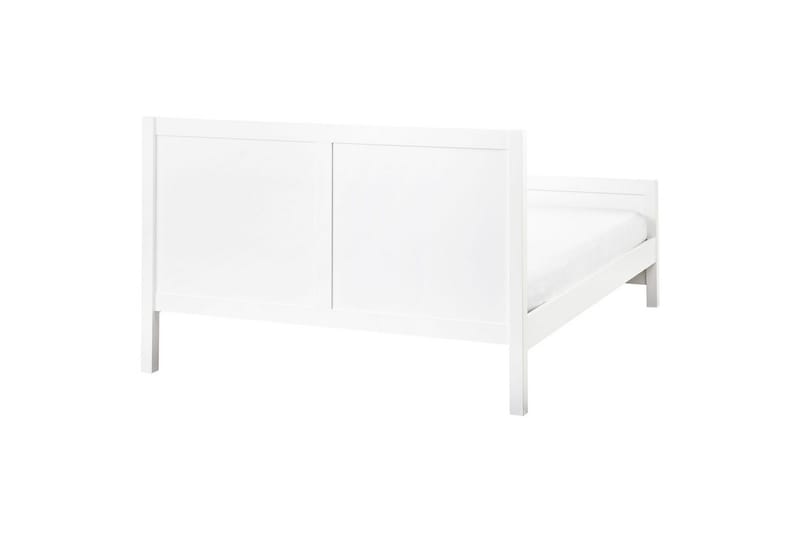 Seng med lamellramme Champagnat - Hvit, 140x200 cm - Møbler - Senger - Sengeramme & sengestamme