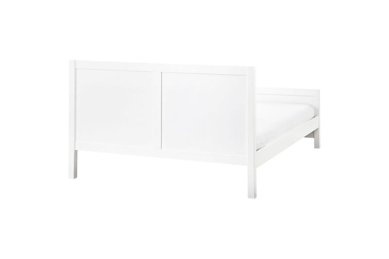 Seng med lamellramme Champagnat - Hvit, 160x200 cm - Møbler - Senger - Sengeramme & sengestamme