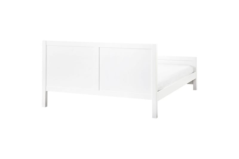 Seng med lamellramme Champagnat - Hvit, 180x200 cm - Møbler - Senger - Sengeramme & sengestamme