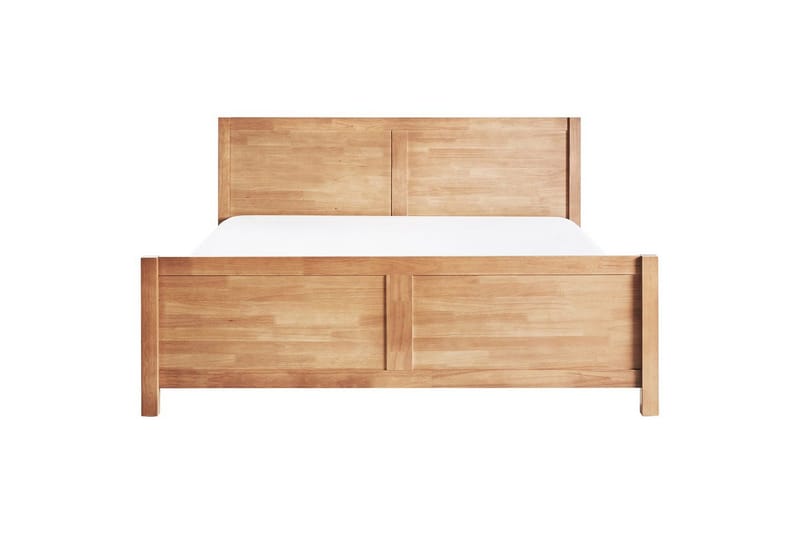 Seng med lamellramme Champagnat - Lyst tre, 180x200 cm - Møbler - Senger - Sengeramme & sengestamme
