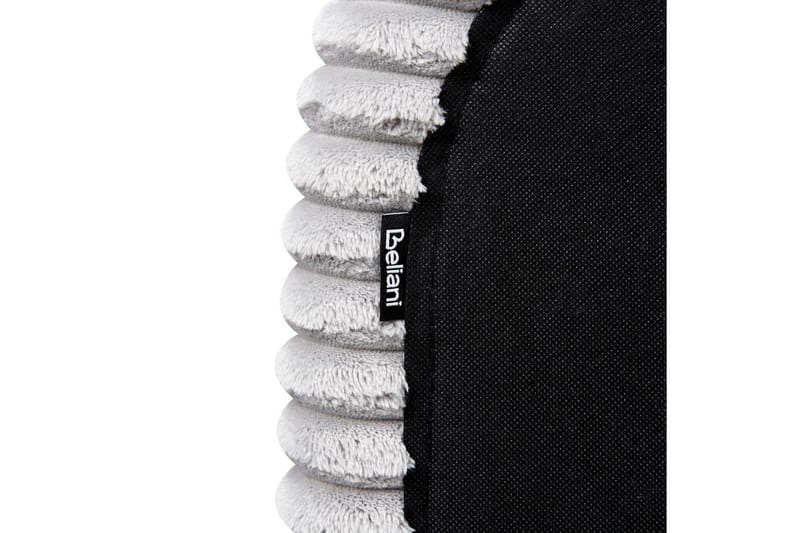 Seng med lamellramme Flayat - Grå, svart, 160x200 cm - Møbler - Senger - Sengeramme & sengestamme