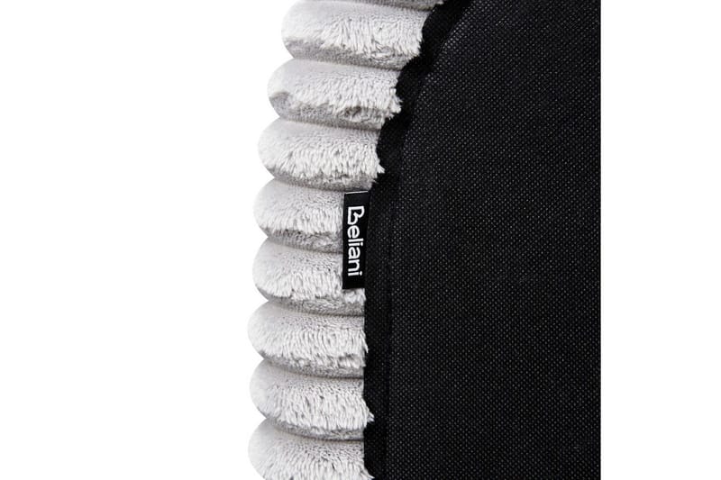 Seng med lamellramme Flayat - Grå, svart, 180x200 cm - Møbler - Senger - Sengeramme & sengestamme