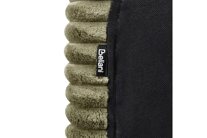 Seng med lamellramme Flayat - Grønn, Svart, 180x200 cm - Møbler - Senger - Sengeramme & sengestamme