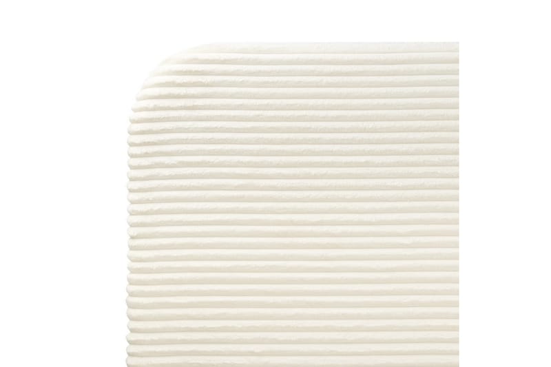 Seng med lamellramme Flayat - Hvit, Svart, 180x200 cm - Møbler - Senger - Sengeramme & sengestamme