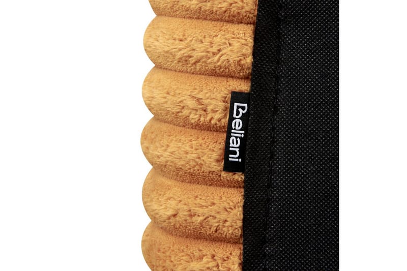 Seng med lamellramme Flayat - Oransje, svart, 160x200 cm - Møbler - Senger - Sengeramme & sengestamme