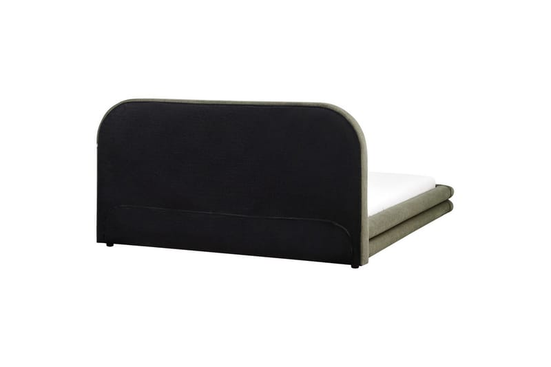 Seng med lamellramme Lavardens - Grønn, Svart, 180x200 cm - Møbler - Senger - Sengeramme & sengestamme