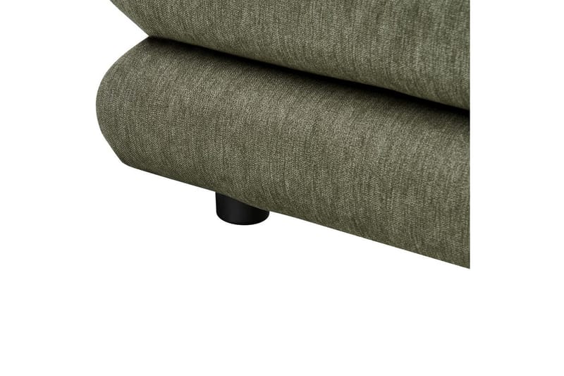 Seng med lamellramme Lavardens - Grønn, Svart, 180x200 cm - Møbler - Senger - Sengeramme & sengestamme